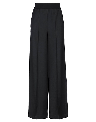 SEMICOUTURE Casual trouser Black 53% Virgin Wool, 30% Polyester, 17% Synthetic fibers, Wool, Acrylic