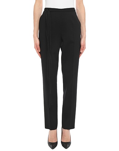 MM6 MAISON MARGIELA Casual trouser Black 100% Virgin Wool