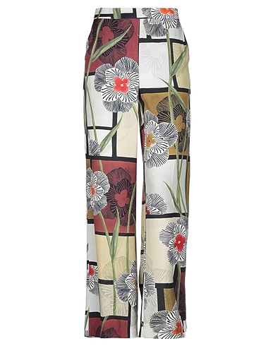 MALÌPARMI Casual trouser Green 100% Viscose