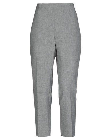 PESERICO Casual trouser Grey 64% Polyester, 27% Viscose, 6% Cotton, 3% Elastane