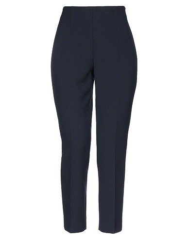 PESERICO Casual pants Midnight blue 64% Polyester, 27% Viscose, 6% Cotton, 3% Elastane