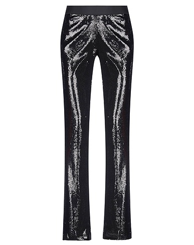 P.A.R.O.S.H. Casual pants Black 85% Polyester, 15% Polyamide