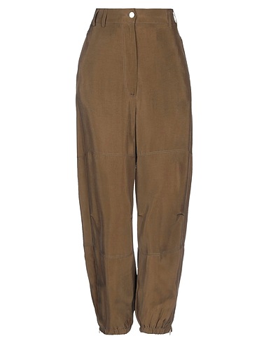 JUCCA Casual trouser Dark brown 100% Cupro