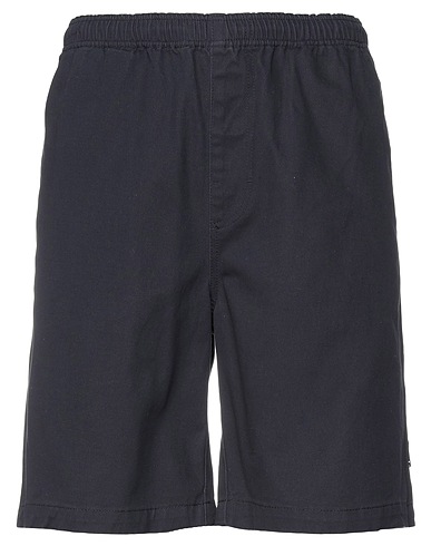 STUSSY Shorts & Bermuda BRUSHED BEACH SHORT
 Midnight blue 100% Cotton
