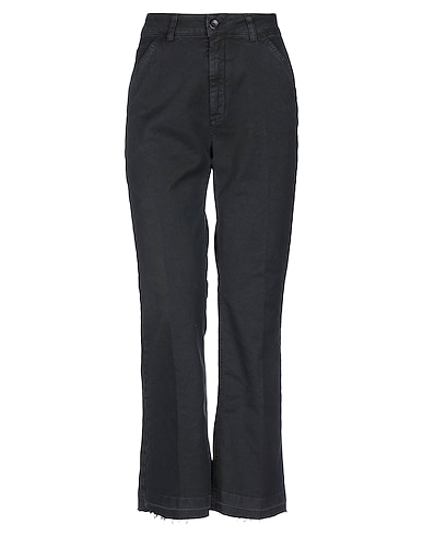 DEPARTMENT 5 Casual trouser Black 98% Cotton, 2% Elastane