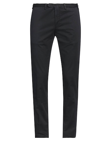 RAF MOORE Casual trouser Black 97% Cotton, 3% Elastane