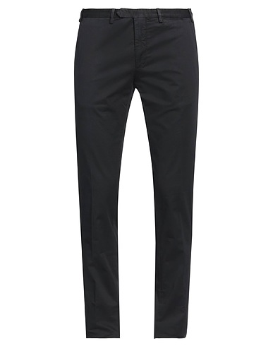 RAF MOORE Casual pants NERO 97% Cotton, 3% Elastane