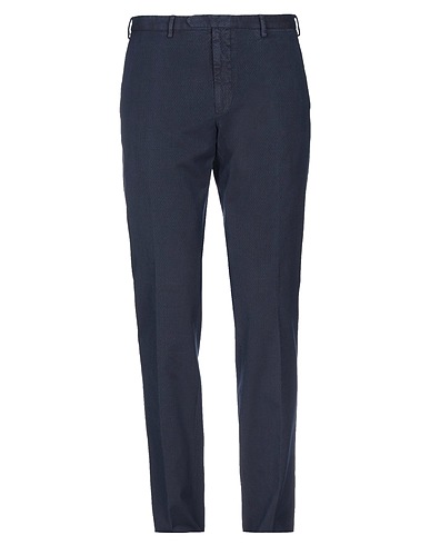 RAF MOORE Casual trouser Midnight blue 98% Cotton, 2% Elastane