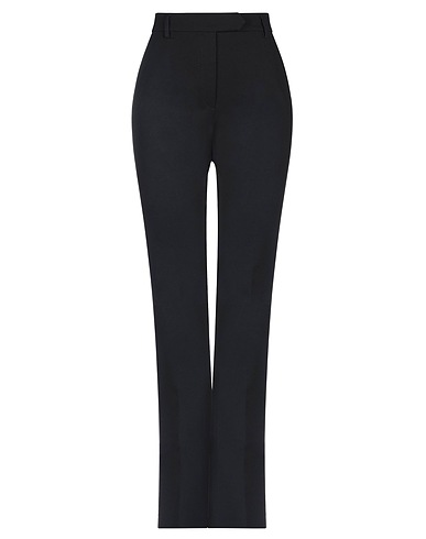 TRUE ROYAL Casual trouser Black 65% Viscose, 30% Polyamide, 5% Elastane