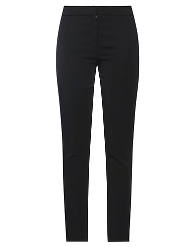 MOSCHINO Casual trouser Black 97% Viscose, 3% Other Fibres