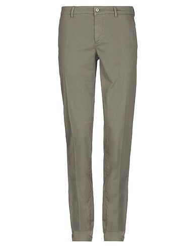 MASON'S Pantalone Verde militare 98% Cotone, 2% Elastan