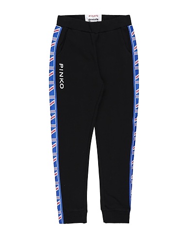 PINKO x INVICTA Casual trouser Black 100% Cotton, Polyester