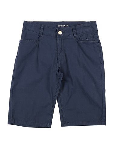 SIVIGLIA Shorts & Bermuda Navy 97% Cotton, 3% Elastane