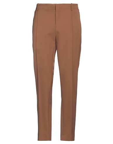 DANIELE ALESSANDRINI Casual trouser Khaki 87% Polyamide, 13% Elastane