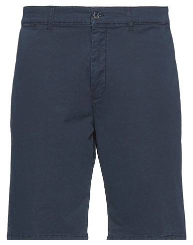 HARMONT & BLAINE Shorts & Bermuda Midnight blue 93% Cotton, 7% Elastane