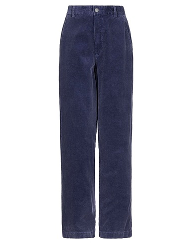 POLO RALPH LAUREN Casual trouser Dark purple 99% Cotton, 1% Elastane
