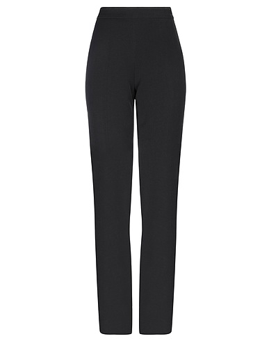 CLIPS Casual pants Black 70% Polyester, 24% Viscose, 6% Elastane