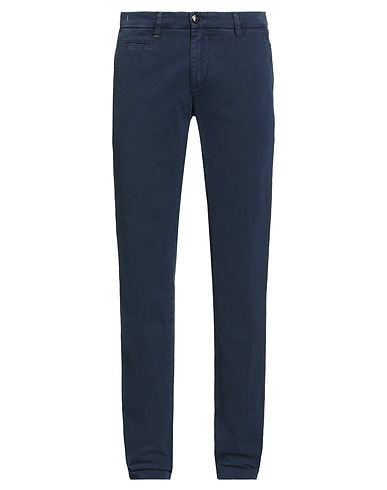 RE_HASH Casual pants Navy 98% Cotton, 2% Elastane