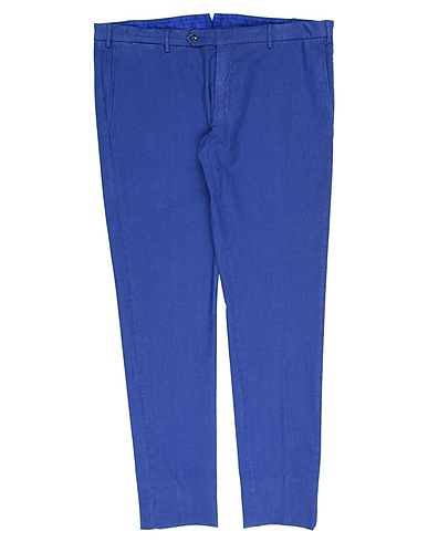 ZANELLA Casual trouser Blue 98% Cotton, 2% Elastane