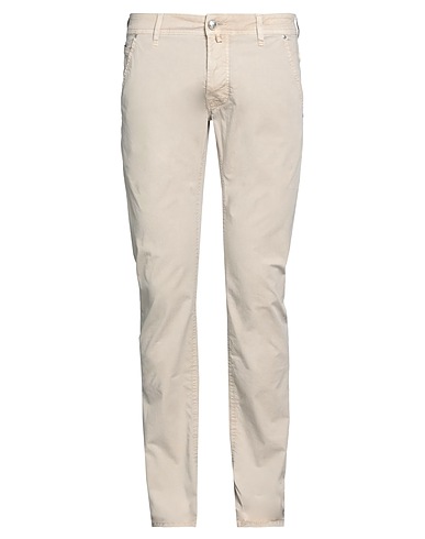 JACOB COHЁN Casual pants Beige 96% Cotton, 4% Elastane
