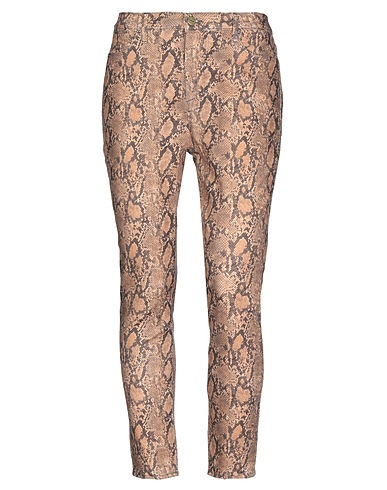 FRAME Casual pants Camel 68% Cotton, 19% Lyocell, 10% Elasterell-p, 3% Elastane