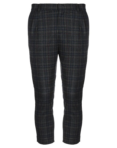GREY DANIELE ALESSANDRINI Casual trouser Midnight blue 80% Polyester, 15% Viscose, 5% Elastane