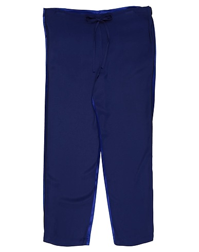 HAIDER ACKERMANN Casual trouser Midnight blue 90% Rayon, 10% Silk
