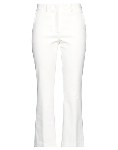 SEVENTY VENEZIA Casual pants SERGIO TEGON White 52% Cotton, 42% Polyamide, 6% Elastane