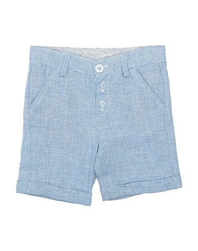 KID SPACE Shorts & Bermuda Azure 100% Linen