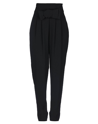 P.A.R.O.S.H. Casual trouser Black 97% Polyester, 3% Elastane