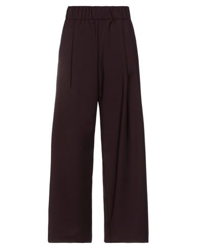 Semicouture Pants In Deep Purple
