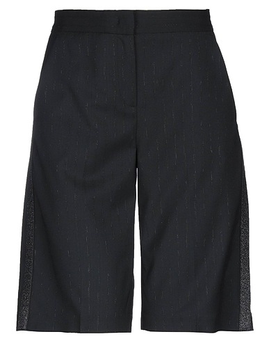 PINKO Shorts & Bermuda Black 57% Polyester, 19% Viscose, 19% Wool, 4% Elastane, 1% Polyamide