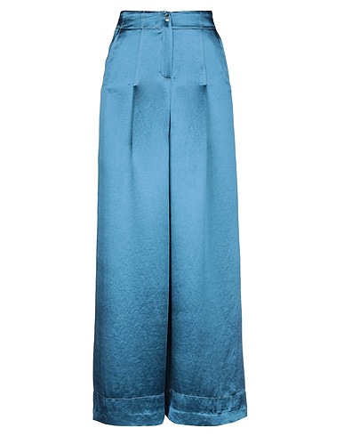 ALYSI Casual pants Pastel blue 100% Acetate