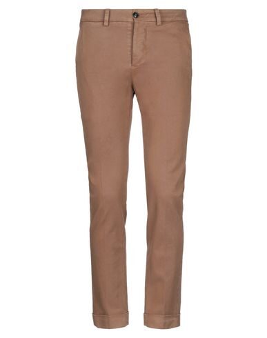 People (+)  Man Pants Camel Size 28 Cotton, Elastane In Beige