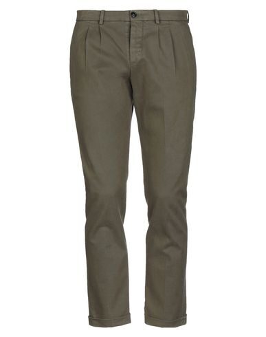 People (+)  Man Pants Military Green Size 28 Cotton, Elastane