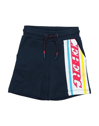 ICE ICEBERG Shorts & Bermuda Midnight blue 100% Cotton