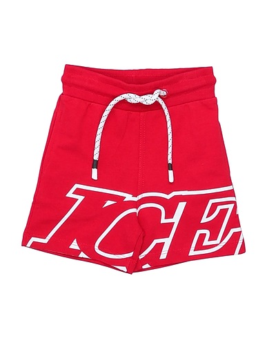 ICE ICEBERG Pantalone felpa Rosso 100% Cotone