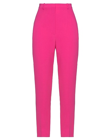 MCQUEEN Pantalone Fucsia 52% Viscosa, 48% Acetato
