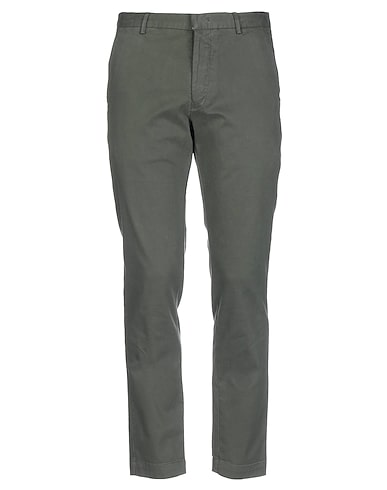 JEANSENG Casual pants Military green 97% Cotton, 3% Elastane
