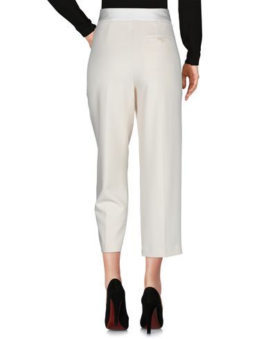 Merci .., Woman Pants Ivory Size 8 Polyester, Elastane In Ivory