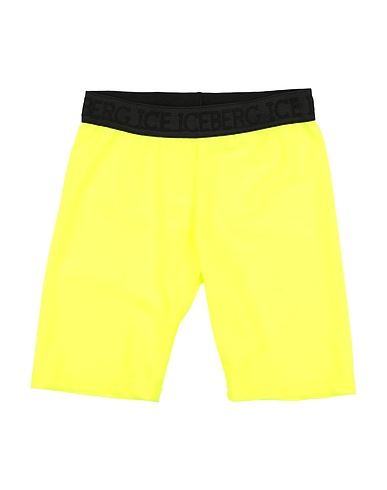ICE ICEBERG Shorts & Bermuda Lime green 80% Polyamide, 20% Elastane