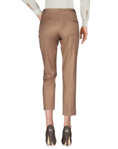 Merci .., Woman Pants Camel Size 4 Polyester, Viscose, Elastane In Gold