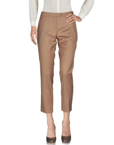 Merci .., Woman Pants Camel Size 4 Polyester, Viscose, Elastane In Gold