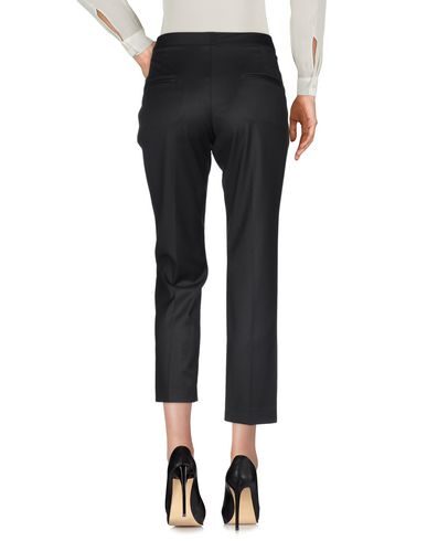 MERCI ..,MERCI WOMAN PANTS BLACK SIZE 10 POLYESTER, VISCOSE, ELASTANE 13473504PF 2