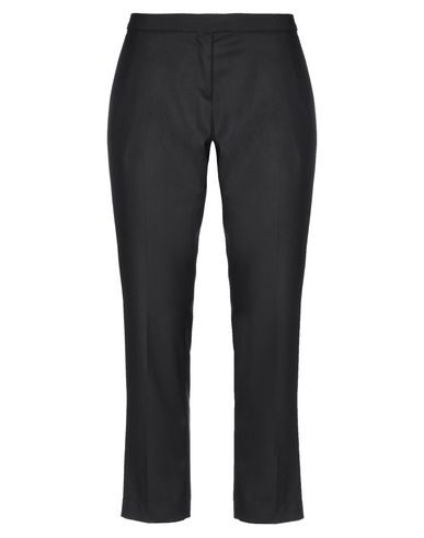 MERCI ..,MERCI WOMAN PANTS BLACK SIZE 10 POLYESTER, VISCOSE, ELASTANE 13473504PF 2