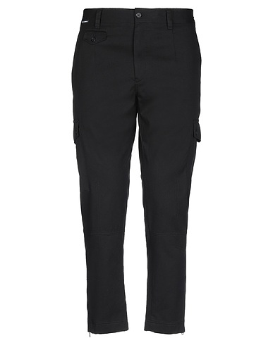 DOLCE&GABBANA Casual trouser Black 99% Cotton, 1% Elastane