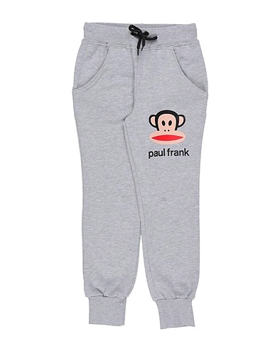 PAUL FRANK Casual pants Grey 100% Cotton