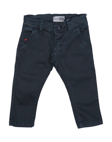 BYBLOS Casual pants Midnight blue 98% Cotton, 2% Elastane