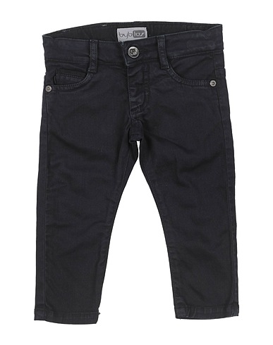BYBLOS Casual trouser Midnight blue 98% Cotton, 2% Elastane