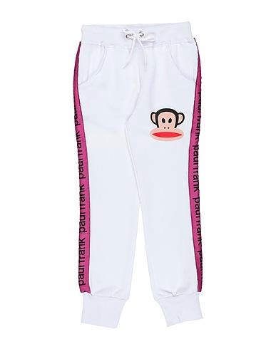 PAUL FRANK Casual pants White 100% Cotton